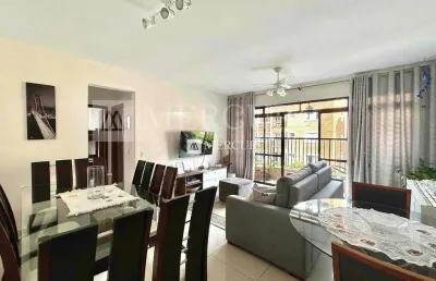 Apartamento no guarujá, enseada, 2 quartos, sala para 2 ambientes e sacada - mercuri imóveis - imobiliária no guarujá