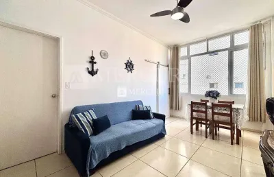 Apartamento à venda no guarujá – pitangueiras, reformado