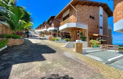Casa no guarujá, enseada, condomínio fechado, vista para o mar e churrasqueira - mercuri imóveis - imobiliária no guarujá