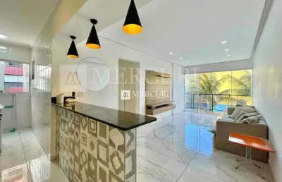 Apartamento no guarujá, enseada, 2 quartos sendo 1 suíte.