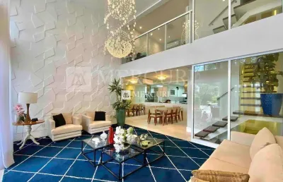 Casa em condomínio fechado, 5 quartos à venda por r$ 3.500.000 - imobiliária guarujá