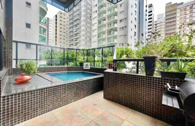 Apartamento no guarujá, pitangueiras, dúplex, próximo a praia