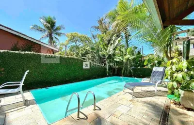 Casa no guarujá, condomínio fechado, jardim pernambuco ii, 4 suítes.