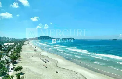 Apartamento no guarujá, enseada, com vista mar, 3 suítes, vista  panorâmica para o mar.