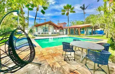 Casa no guarujá, enseada, com piscina e churrasqueira - mercuri imóveis - imobiliária no guarujá