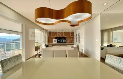 Apartamento no guarujá, enseada, 3 quartos, sala para 2 ambientes e varanda gourmet - mercuri imóveis - imobiliária no guarujá