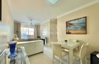 Apartamento no guarujá, enseada, 2 quartos, cozinha americana.