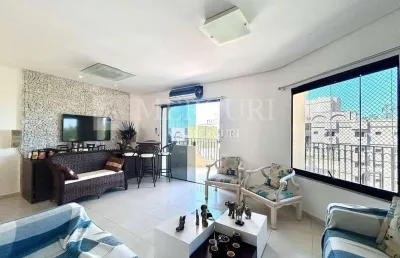 Cobertura no guarujá, enseada, vista mar, 3 suítes- mercuri imóveis - imobiliária no guarujá