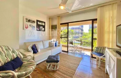 Apartamento no guarujá, enseada, amplo com 3 quartos