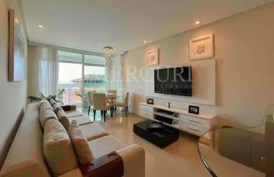 Apartamento no guarujá, enseada, com vista mar, 3 suítes e varanda gourmet.