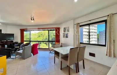 Apartamento no guarujá, jardim astúrias, vista para o mar