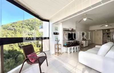 Apartamento no guarujá, enseada, 3 quartos, sala para 2 ambientes e varanda - mercuri imóveis - imobiliária no guarujá
