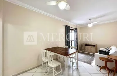 Apartamento no guarujá, pitangueiras, vista mar, 2 dormitórios, sendo 1 suite - mercuri imóveis guarujá.