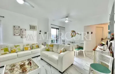 Apartamento no guarujá, enseada, prédio com lazer, 3 quartos, mercuri imóveis guarujá.