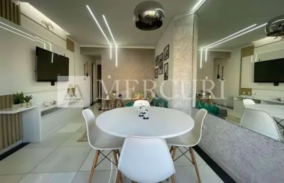Apartamento no guarujá, astúrias, com varanda gourmet, 2 quuartos - mercuri imóveis guarujá.