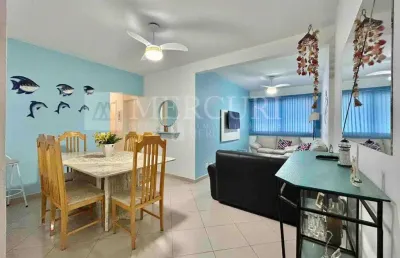 Apartamento no guarujá, enseada, mobiliado, 3 quartos, mercuri imóveis- imobiliária no guarujá.