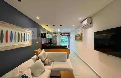 Casa no guarujá, marina del rey, sala ampla e 2 quartos - mercuri imóveis - imobiliária no guarujá