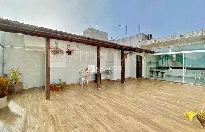Cobertura duplex com 3 dormitórios (2 suítes) à venda, 190 m² por r$ 850.000 - pitangueiras - guarujá/sp – imobiliária mercuri