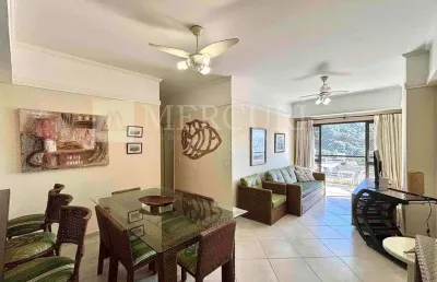 Apartamento  no guarujá, enseada, vista para o mar com 2 suítes- mercuri imóveis - imobiliária no guarujá