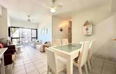 Apartamento  no guarujá, enseada, vista para o mar com 2 suítes - mercuri imóveis - imobiliária no guarujá