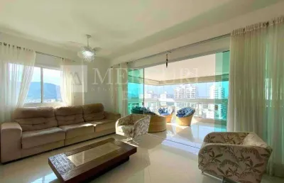 Apartamento no guarujá, enseada, com vista mar, 1 suíte e varanda goumert   mercuri imóveis guarujá