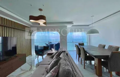 Apartamento no guarujá, pitangueiras, frente mar, reformado, 3 quartos sendo 1 suíte - mercuri imóveis - imobiliária no guarujá
