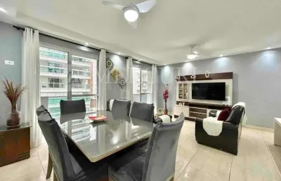 Apartamento no guarujá, pitangueiras, 3 quartos, repaginado, vista parcial para o mar- mercuri - imobiliária no guarujá