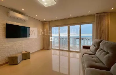 Apartamento no guarujá, pitangueiras, 4 quartos, sala para 2 ambientes com vista para o mar- mercuri imóveis - imobiliária no guarujá