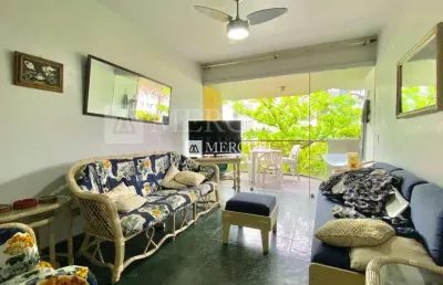 Apartamento no guarujá, enseada, 3 quartos, sala para 2 ambientes e sacada - mercuri imóveis - imobiliária no guarujá