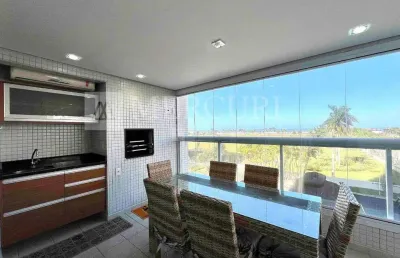Apartamento no guarujá, enseada, 4 suítes, varanda gourmet e lazer de resort - mercuri imóveis - imobiliária no guarujá