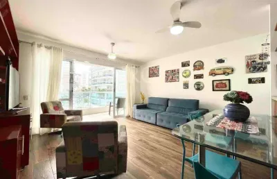Apartamento no guarujá, astúrias, 2 quartos, sendo 1 suítes e sacada - mercuri imóveis - imobiliária no guarujá