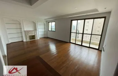 Apartamento para alugar, 194 m² por r$ 13.600,00/mês - campo belo - são paulo/sp