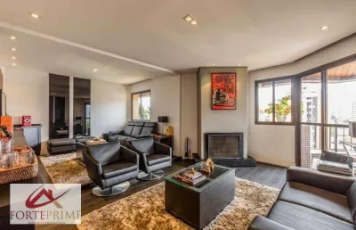 Apartamento com 4 dormitórios 3 suítes para venda rua demóstenes - campo belo