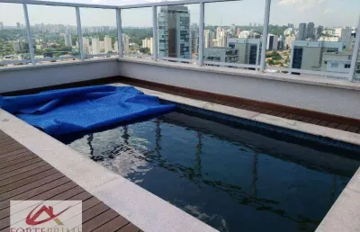 Cobertura à venda, 312 m² por r$ 3.900.000,00 - brooklin - são paulo/sp