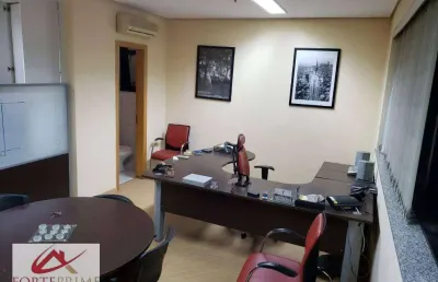 Sala comercial com 37 m² 1 vaga  avenida vereador josé diniz 3651 campo belo