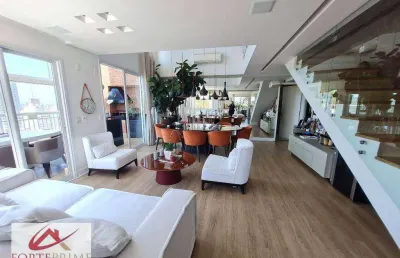 Cobertura à venda, 280 m² por r$ 4.800.000,00 - brooklin - são paulo/sp