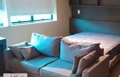 Flat com 1 dormitório à venda, 28 m² por r$ 540.000,00 - moema - são paulo/sp