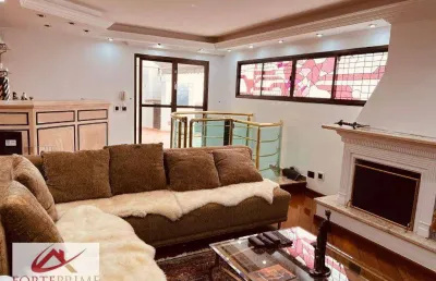 Cobertura, 260 m² - venda por r$ 3.800.000,00 ou aluguel por r$ 16.754,25 - campo belo - são paulo/sp
