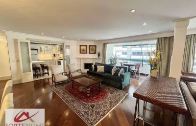 Apartamento para alugar, 147 m² por r$ 18.096,00/mês - moema - são paulo/sp