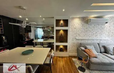 Apartamento com 2 dormitórios 1 vaga rua flórida - brooklin