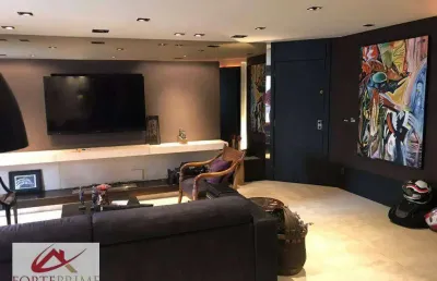 Flat com 2 dormitórios 1 suíte 2 vagas para alugar  avenida jandira - moema