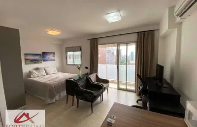 Studio para alugar, 33 m² por r$ 4.634,82/mês - chácara santo antônio - são paulo/sp