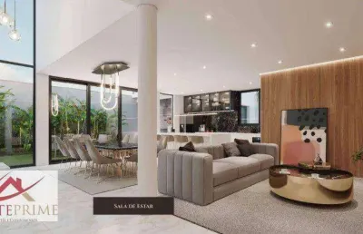Casa em condomínio fechado com 350 m² 4 dormitórios 3 suítes 2 vagas à venda rua ossian terceiro teles - jardim prudência
