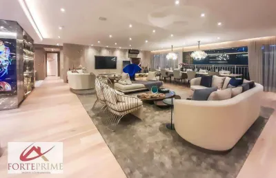 Lançamento: apartamento com 3 suítes 3 vagas à venda avenida dos imarés - moema