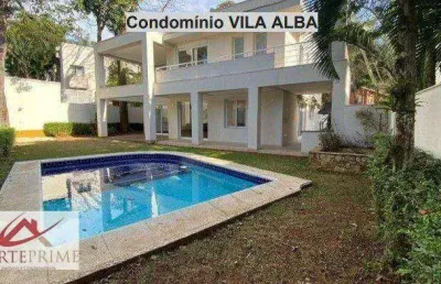 Casa em condominio fechado com 4 suítes 8 vagas à venda rua job lane - alto da boa vista