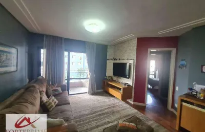 Apartamento com 100 m² 3 dormitórios 1 suíte 2 vagas à venda rua flórida - brooklin