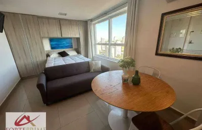 Apartamento, 30 m² - venda por r$ 586.000,00 ou aluguel por r$ 4.500,00/mês - brooklin - são paulo/sp