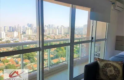 Apartamento para alugar, 31 m² por r$ 5.400,00/mês - brooklin - são paulo/sp