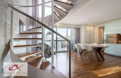 Apartamento duplex para alugar, 103 m² por r$ 13.731,18/mês - moema - são paulo/sp