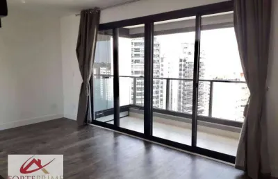 Studio com 1 dormitório à venda, 36 m² por r$ 640.000,00 - campo belo - são paulo/sp